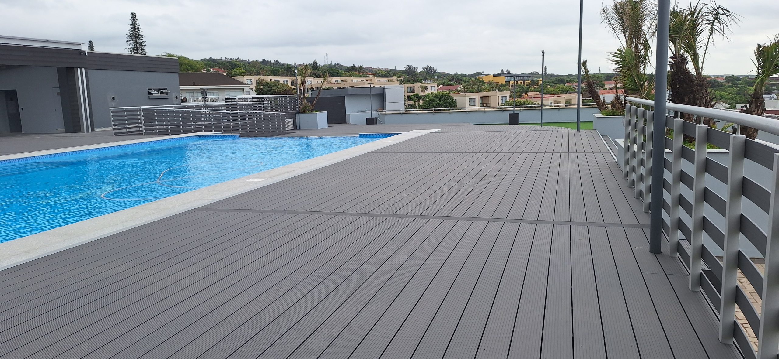 Ecotech composite decking installation in South Africa